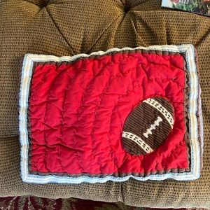Pottery Barn Jr Varsity pillow sham